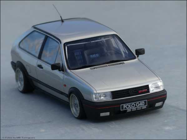 1:18 VW Polo G40 MK2 Coupe - Diamant Silber Edition inkl. OVP